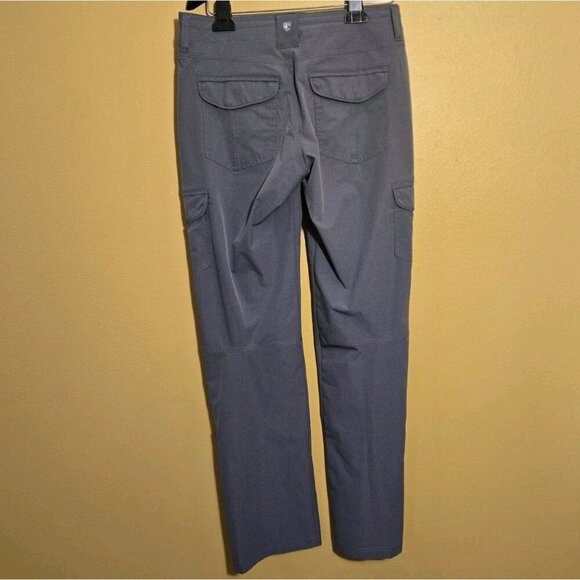 Kuhl Womens Pants 6 Gray Convertible Capris Roll Up Cargo 108846 21F 6326 Gorp - Picture 2 of 9